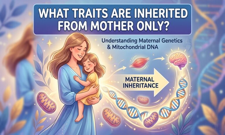 what traits are inherited from mother only
